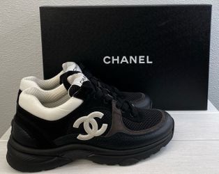 Chanel CC Logo Sneaker “Black”