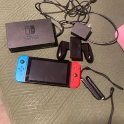 Nintendo Switch – OLED Model w/Neon Red & Neon Blue Joy-Con 