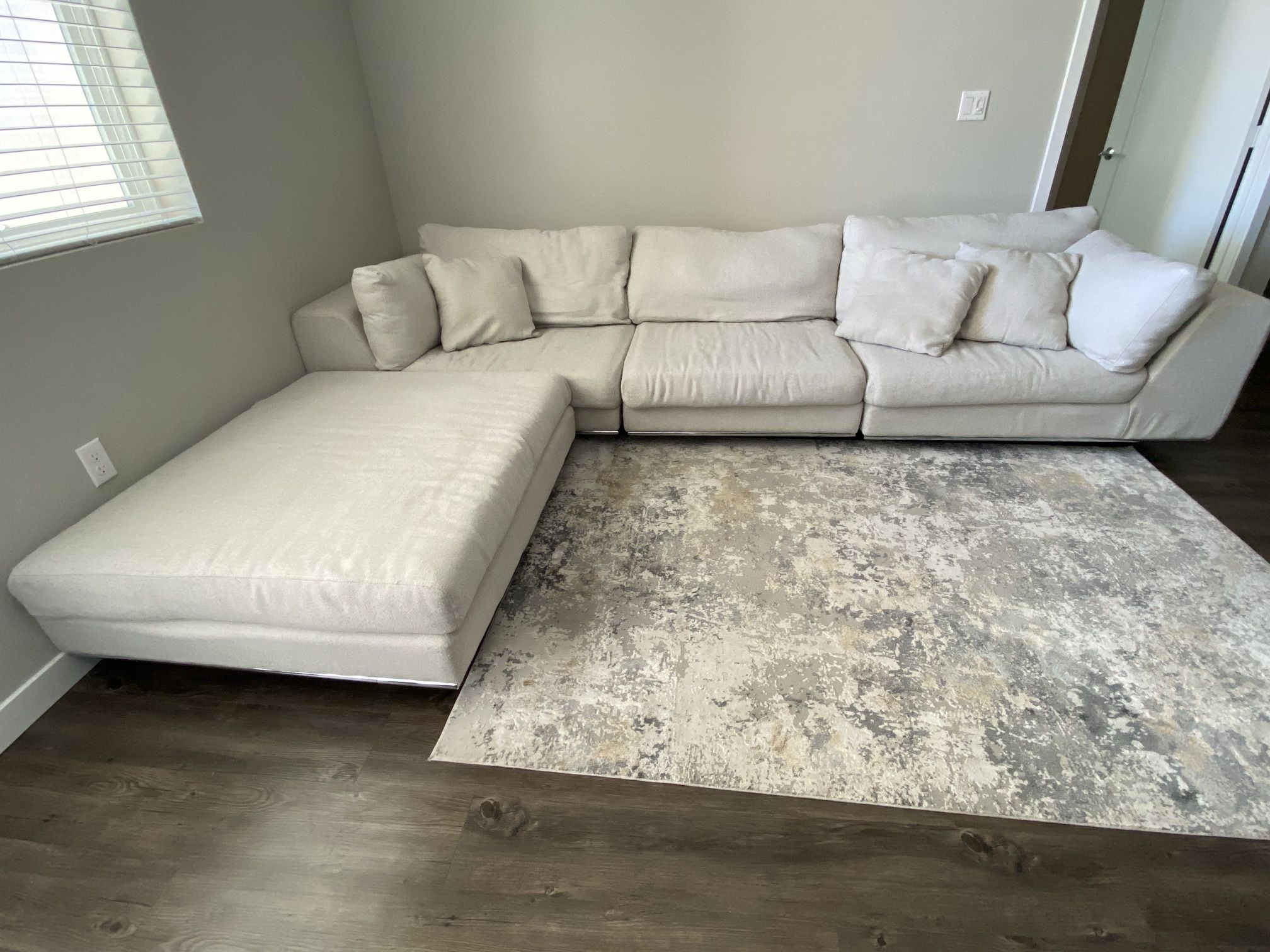 Modloft Perry Modular Sofa w/ Ottoman