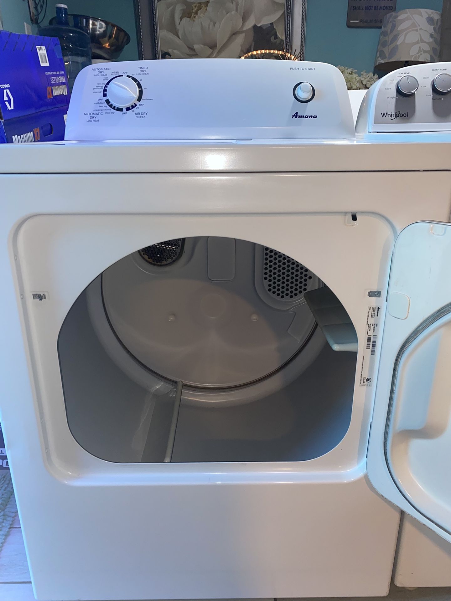 π¦π Amana Electric Dryerβ¨β‘οΈ  Big Capacity ππ