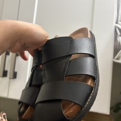 Leather Boy Sandals 
