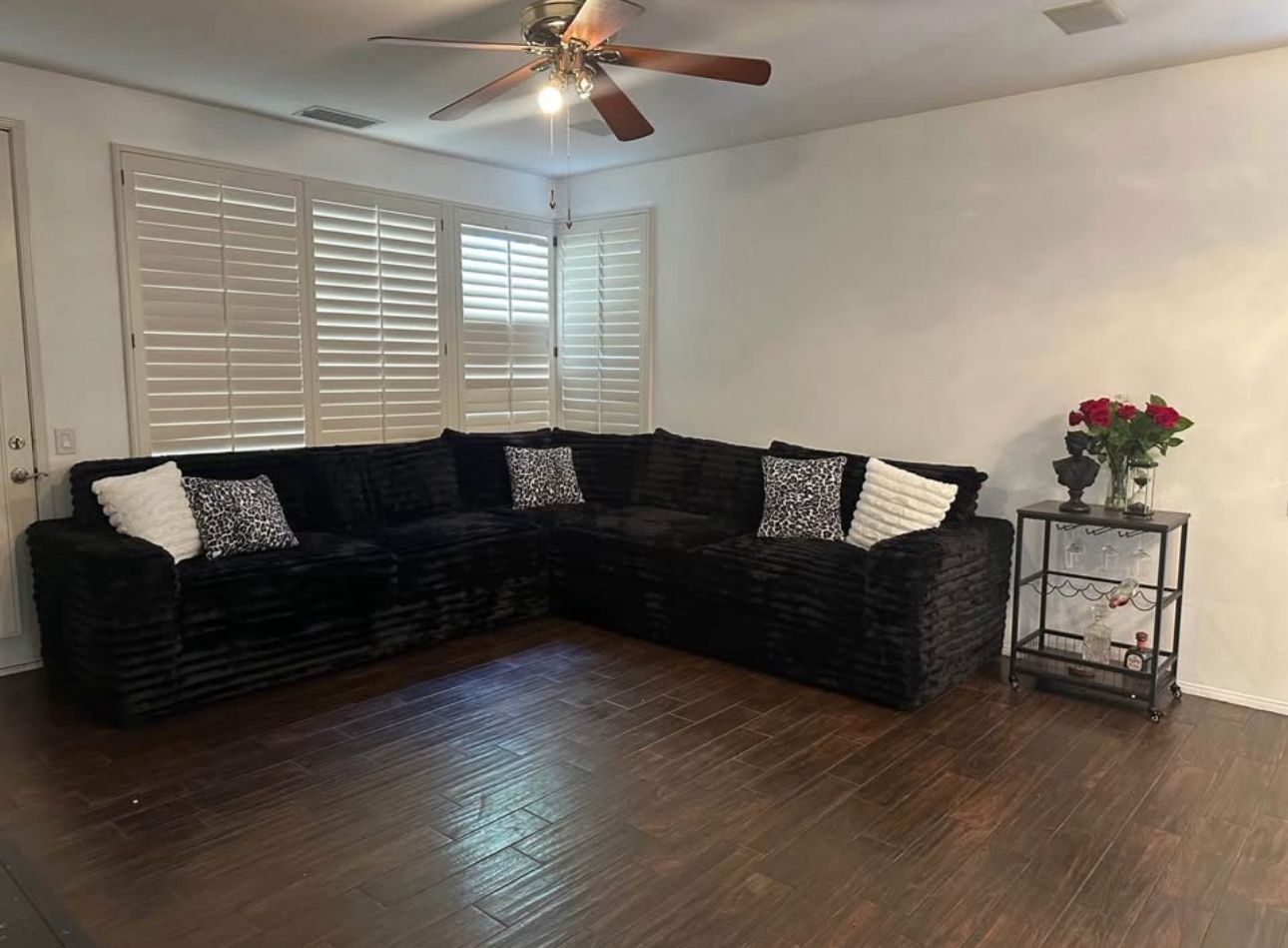 Black Sectional