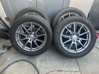 5x130 winter tires w/rims 19