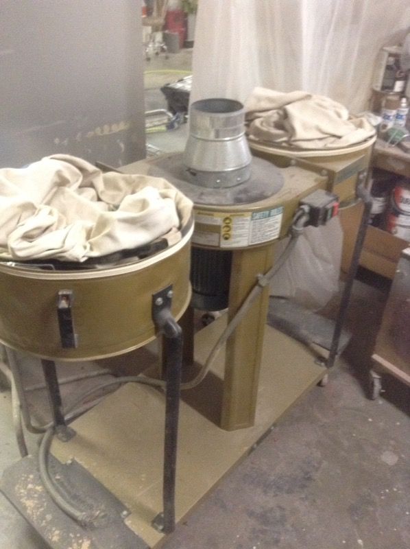 Powermatic 075-1. 2 Bag 3HP Dust Collector , 230V