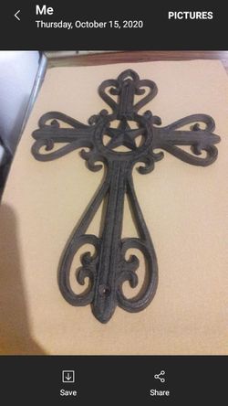 "WESTERN STAR" Cast Iron Crosses