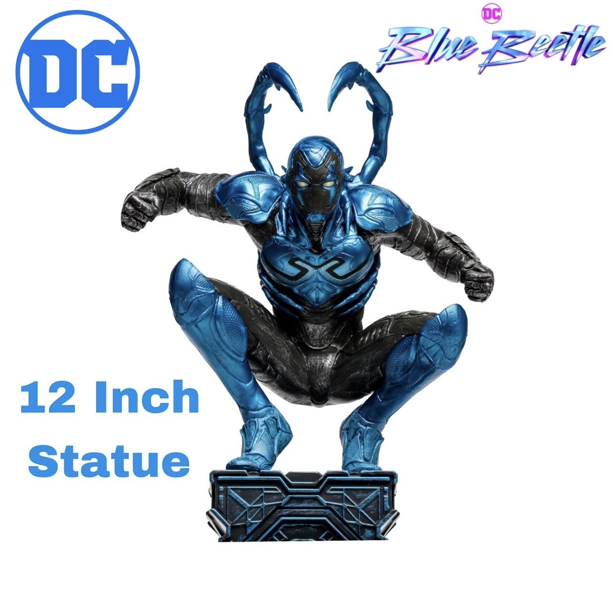 (NEW) McFarlane Toys - DC Multiverse Blue Beetle - Blue Beetle 12" Statue