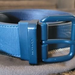 Coach Leather Belt