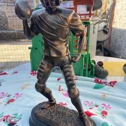 Football Player Sculpture
