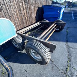 trailer Axel’s and tires and sway bar trailer hitch