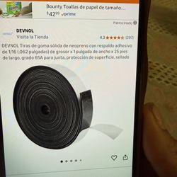 Tiras  De Goma Adhesivo Y Con Iman 