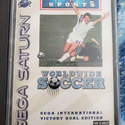 Worldwide Soccer Sega Saturn