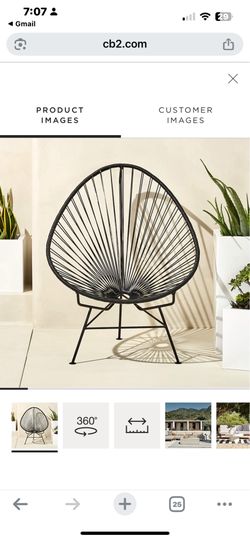 CB2 Acapulco Chairs Set