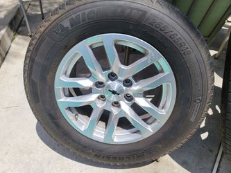 Silverado Stock Rims and Tires 2020