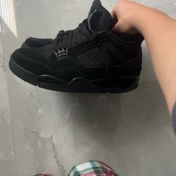 Jordan 4 Black Cats And Lámelo Puma Shoes