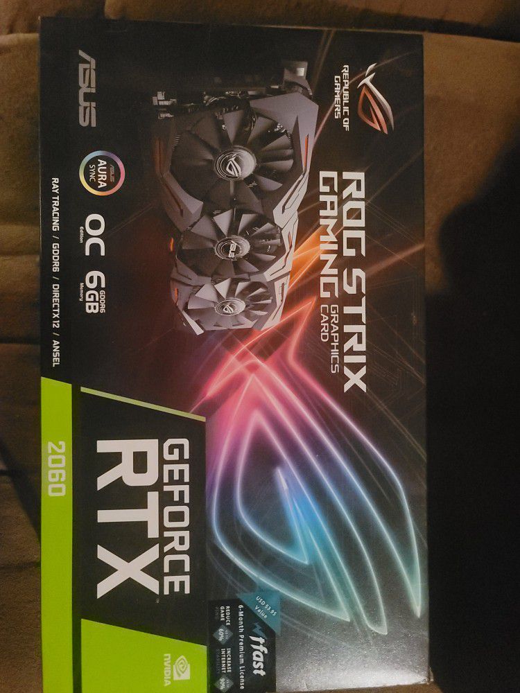 Asus ROG Strix 2060 OC GPU