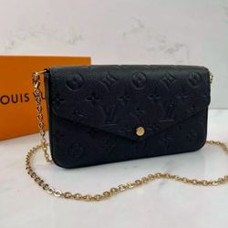 Black LV Bag