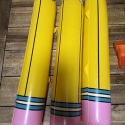 Teacher Appreciation. Inflatable Pencil - Personalized 