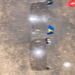 2 Football Visors