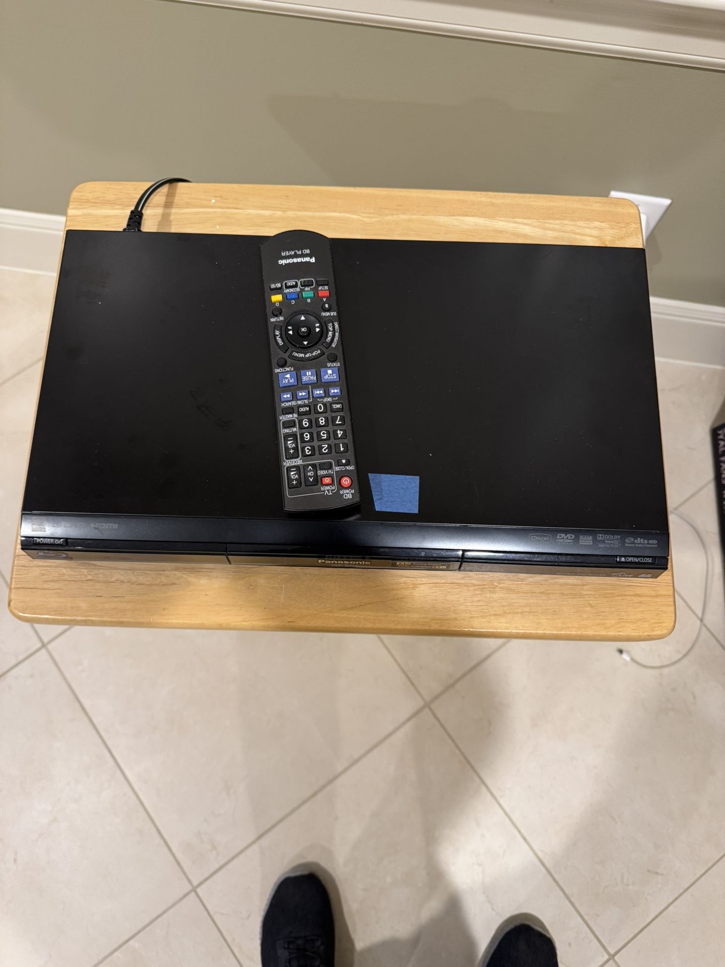 Panasonic Blue Ray Player