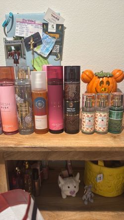Bath and body works sprays