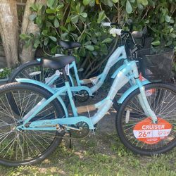 26 NEW BEACH CRUISER 1 SPEED  PRICE $149 EACH 