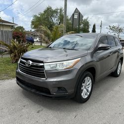 2016 TOYOTA HIGHLANDER PERFECT CONDITIONS