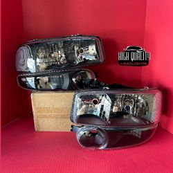 Gmc Yukon 2000. 2006 headlights.