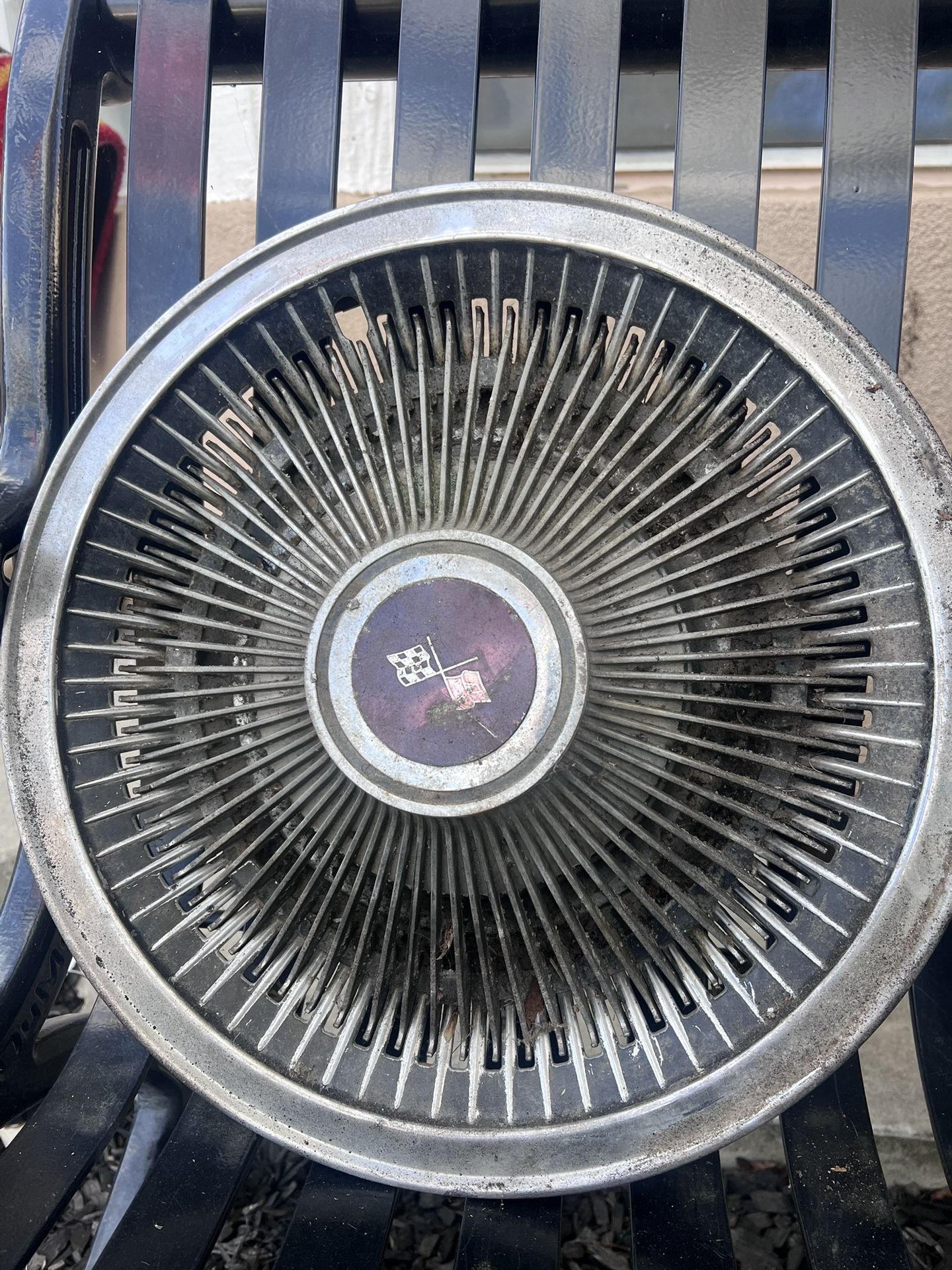 Chevy 1969 72 OEM Simulated Wire Wheel Covers