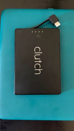 Clutch portable charger lightning