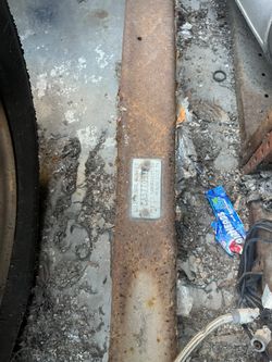 Brand new trailer axle