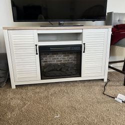 Tv Stand With Fireplace 