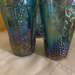  Set Of 8 Drinking Glasses, Antique