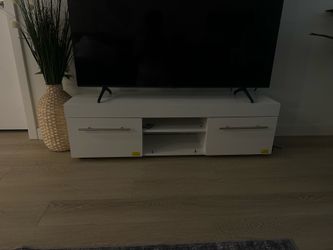 White TV Stand
