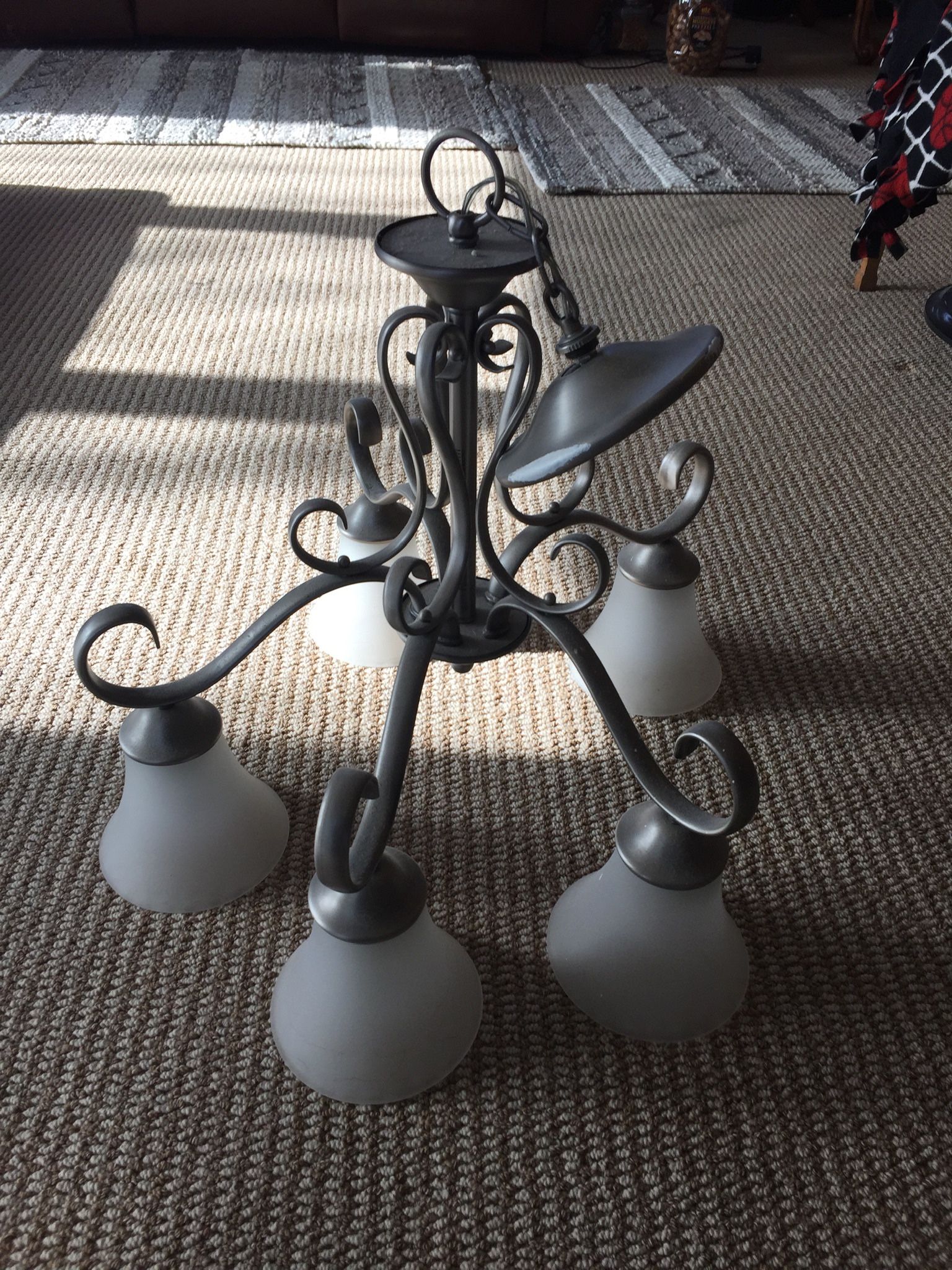 Beautiful Pueter Chandelier
