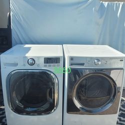 Beautiful LG Washer And Kenmore Gas Dryer.