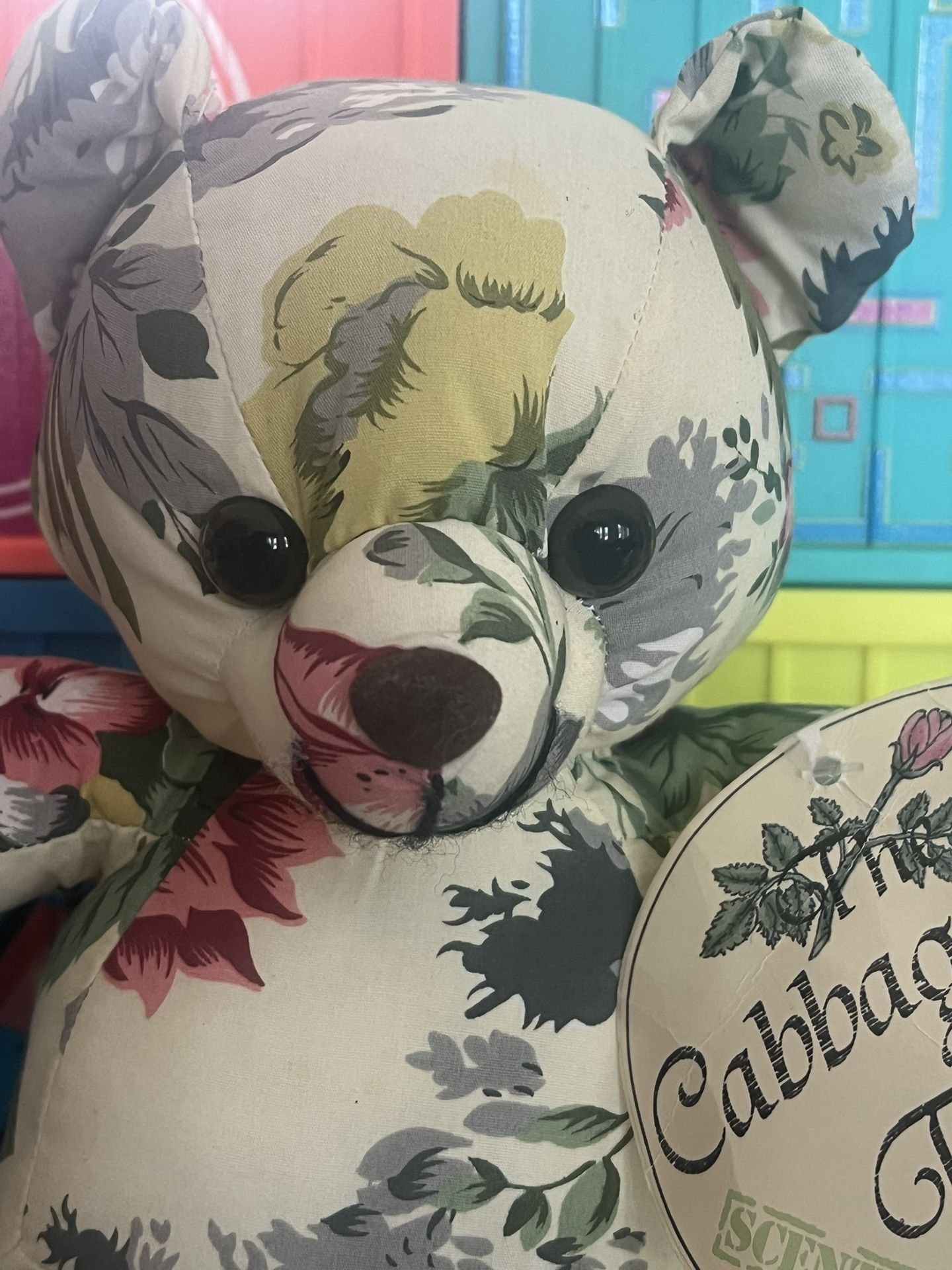 CLOTH BEAR! BRAND NEW 10 INCH WITH TAGS