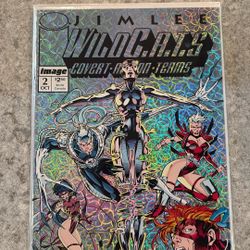 WILDCATS #2 (1992) IMAGE COMICS 1ST PRISM COVER! JIM LEE & SCOTT WILLIAMS ART!