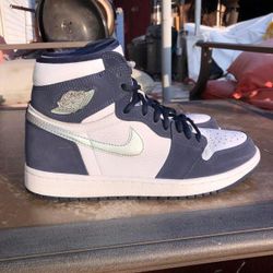 Nike Air Jordan Retro 1 High COJP Midnight Navy Size 9
