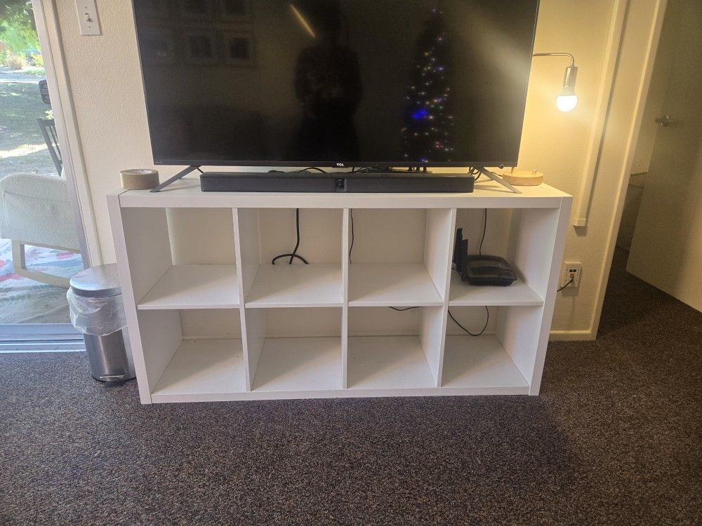 White Ikea Shelves