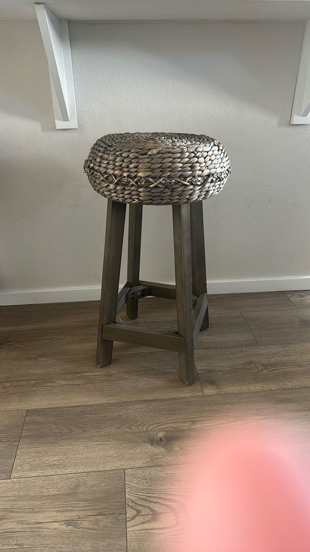 Wicker Bar Stools (4)