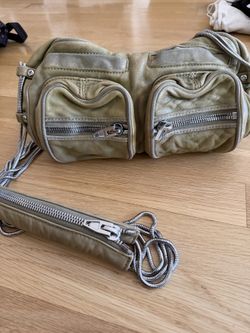 Alexander Wang Diego Leather Bag Olive $150 OBO