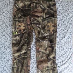 Under Armour Scent Control Infrared Coldgear Rut Camo Pants breakup infinity 34
