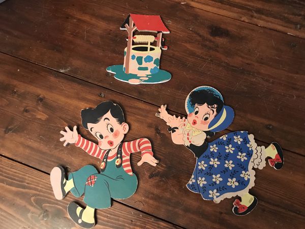 Vintage Nursery Rhyme Wall Decor For Baby S Room Vintage Nursery Rhyme Wall Decor For Baby S Room
