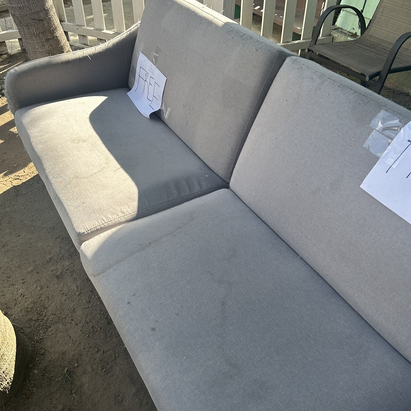 Free Sofa Bed Couch Grey
