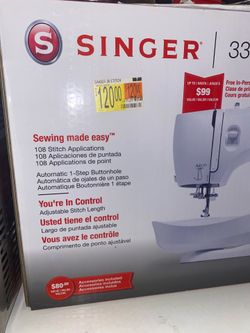 Singer sewing machine (Brand New) in box