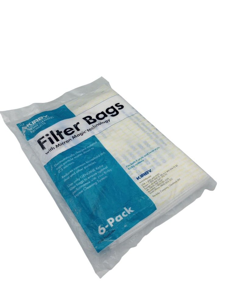 Kirby 204811 F Style & Twist Filter Bags with Micron Magic Technology – 6 Pack