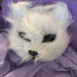 White Fur Mask