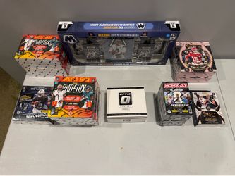 LOT OF SEALED SPORTS CARDS MEGA AND BLASTER BOXES - FOOTBALL BASKETBALL SOCCER