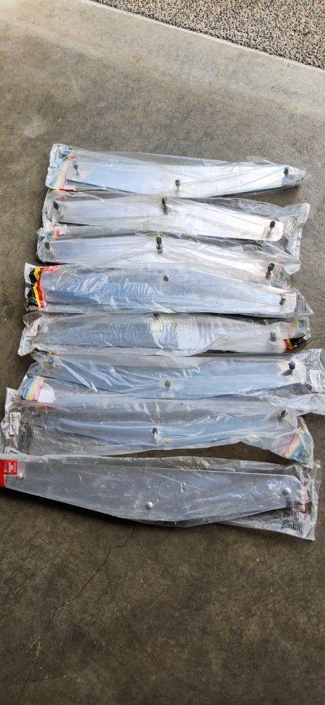 24X4 SS Semi Mud Flap Bottom Plate