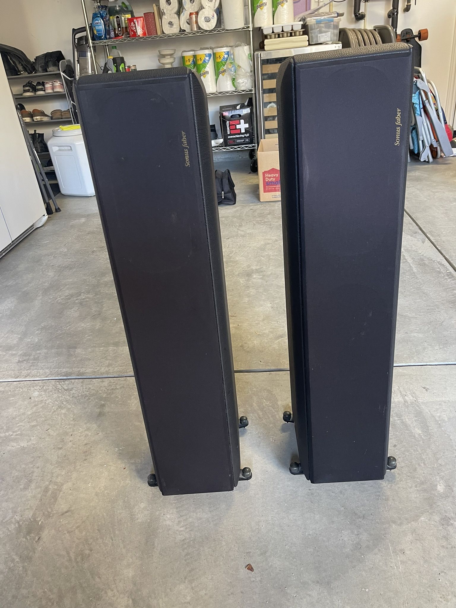 Sonus Faber Tower Speakers + Center